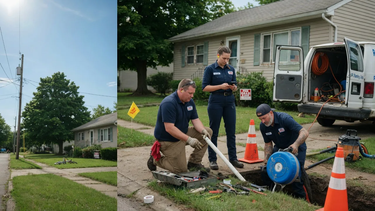 Sewer Line Repair in Breezewood, PA near me